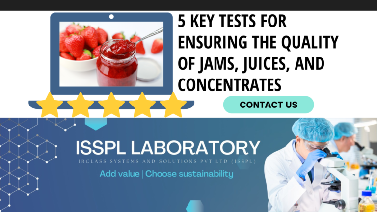 Jams, Juices, Sauces & Concentrates Testing