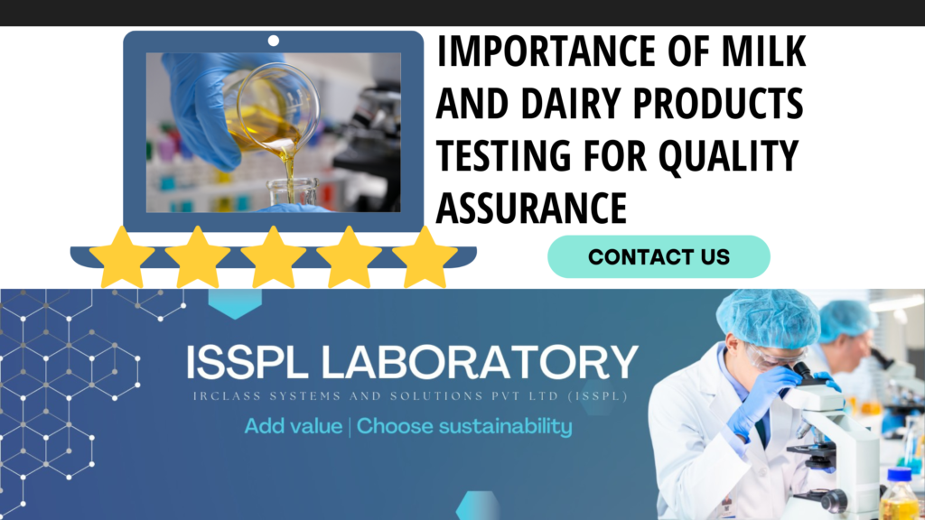 Milk and Dairy Products Testing Lab