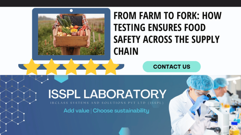 From Farm to Fork How Testing Ensures Food Safety Across the Supply Chain