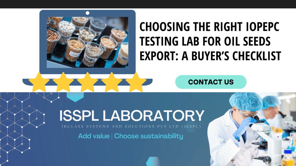 Accredited Oil Seeds Testing Lab in India